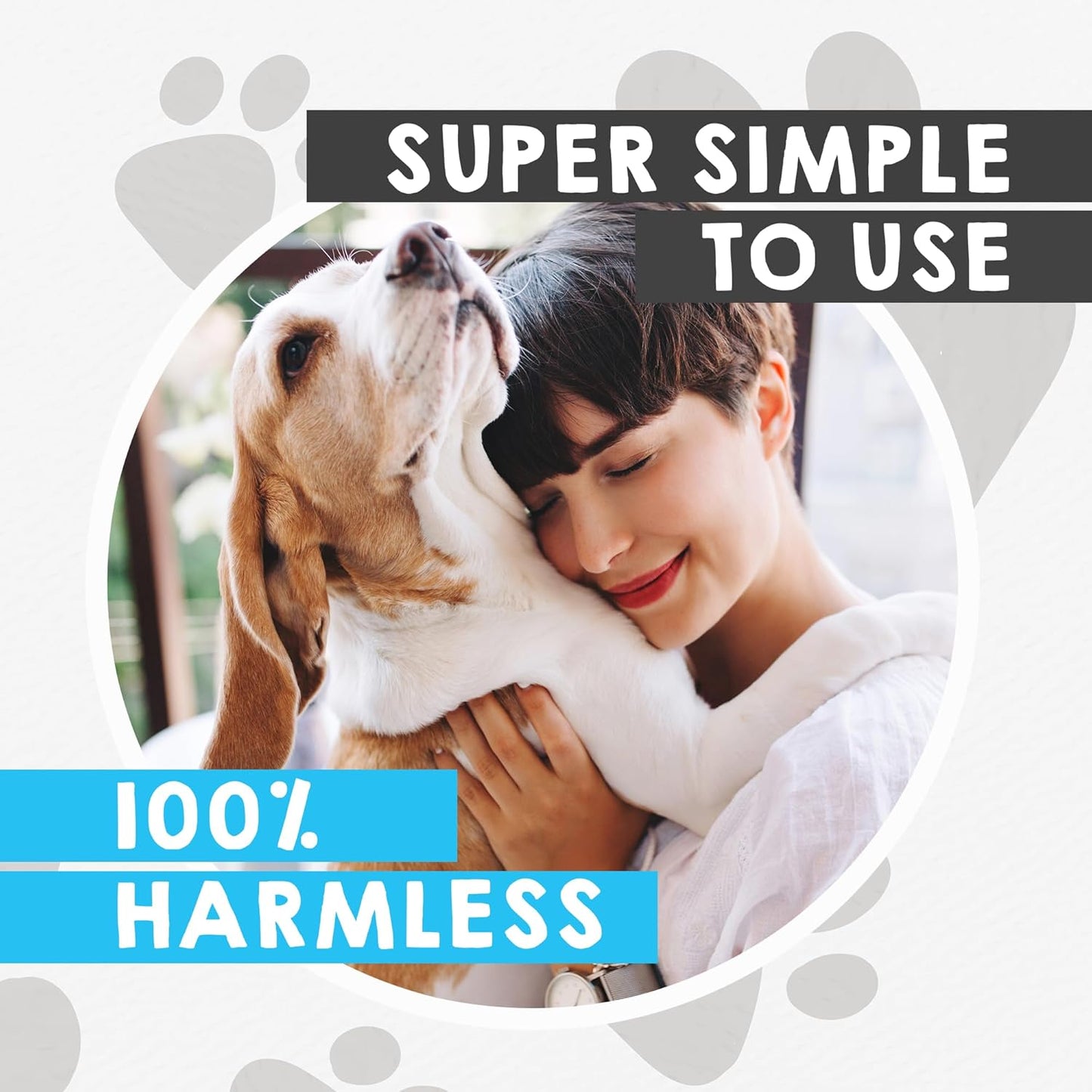 Ultrasonic Dog Bark Deterrent & Behavior Corrector - Stop Barking, Jumping, Aggression without Yelling -Just Point & Press! Backed by Kevin Harrington from Shark Tank (White Rechargeable)