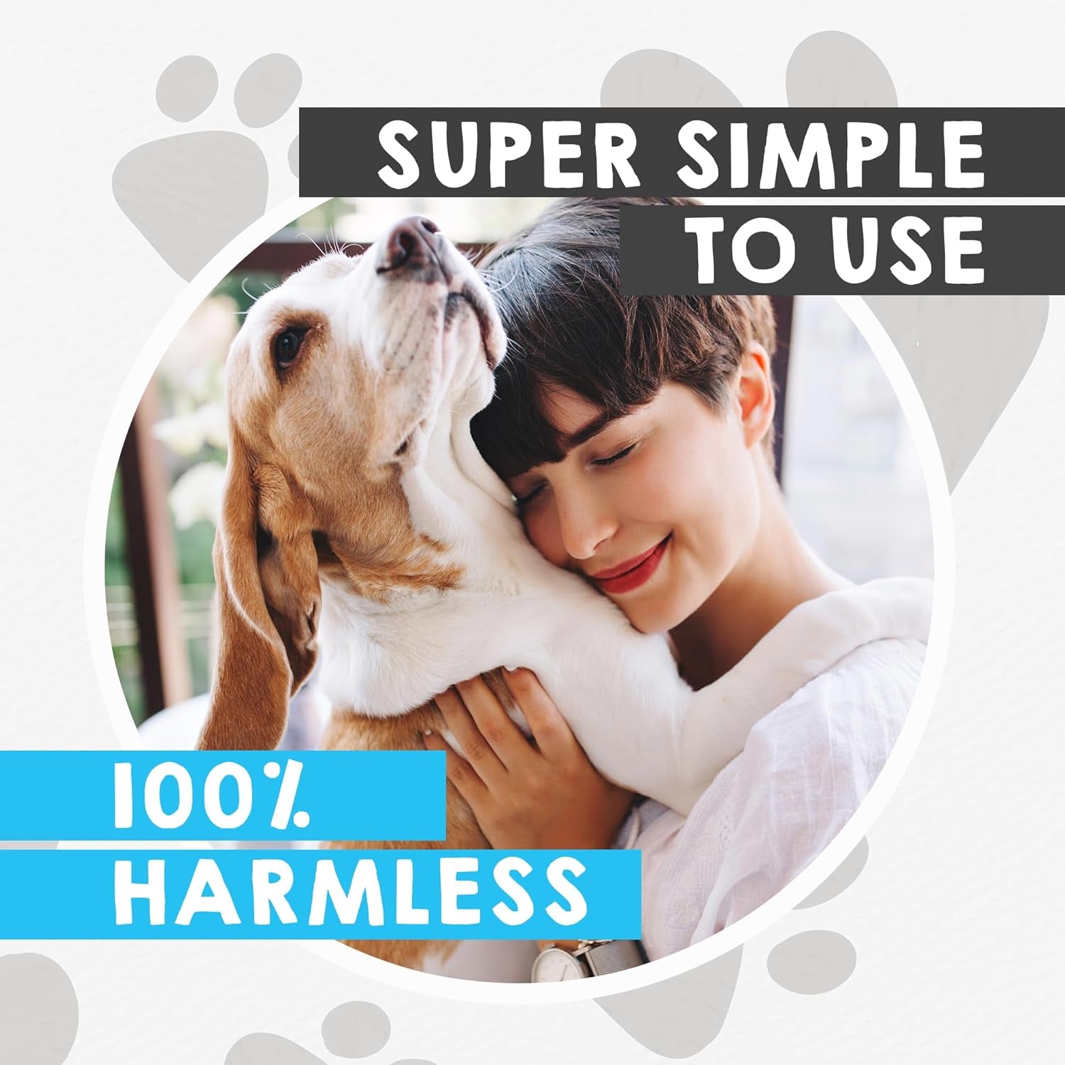 Ultrasonic Dog Bark Deterrent & Behavior Corrector - Stop Barking, Jumping, Aggression without Yelling -Just Point & Press! Backed by Kevin Harrington from Shark Tank (White Rechargeable)